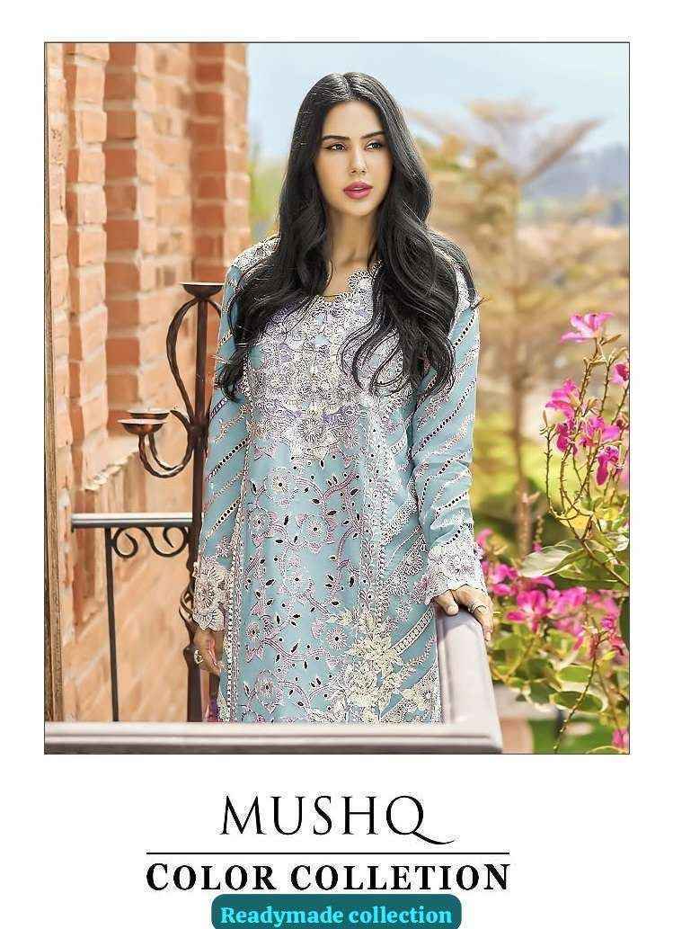 Shree Fabs Mushq Color Collection Readymade Lawn Cotton Dress (4 pcs Catalogue)