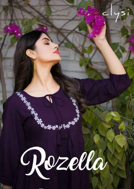 Clysi Rozella Rayon Co Ord Set (6 pcs Catalogue)