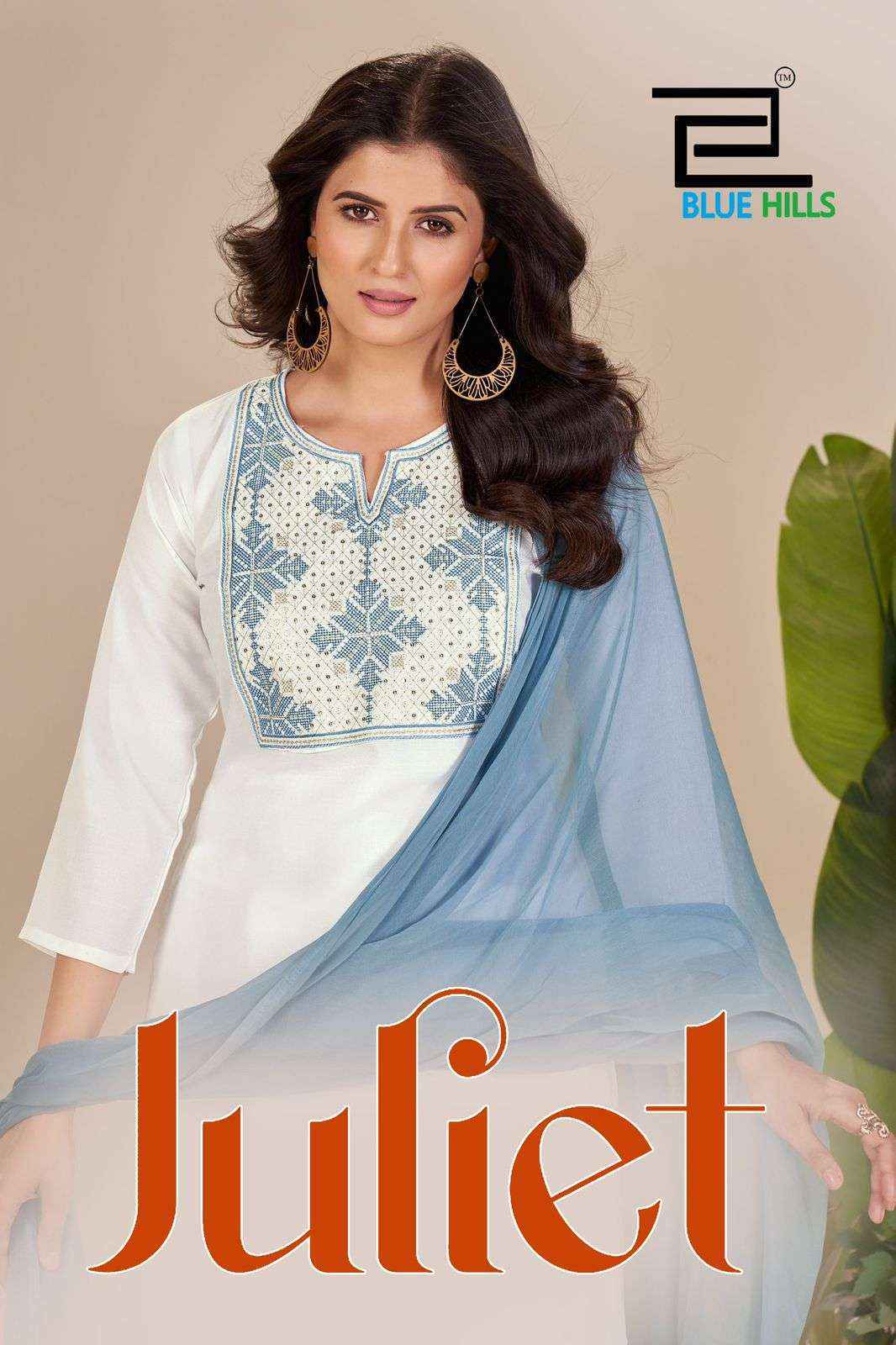 Blue Hills Juliet Rayon Readymade Suit (4 pcs Catalogue)