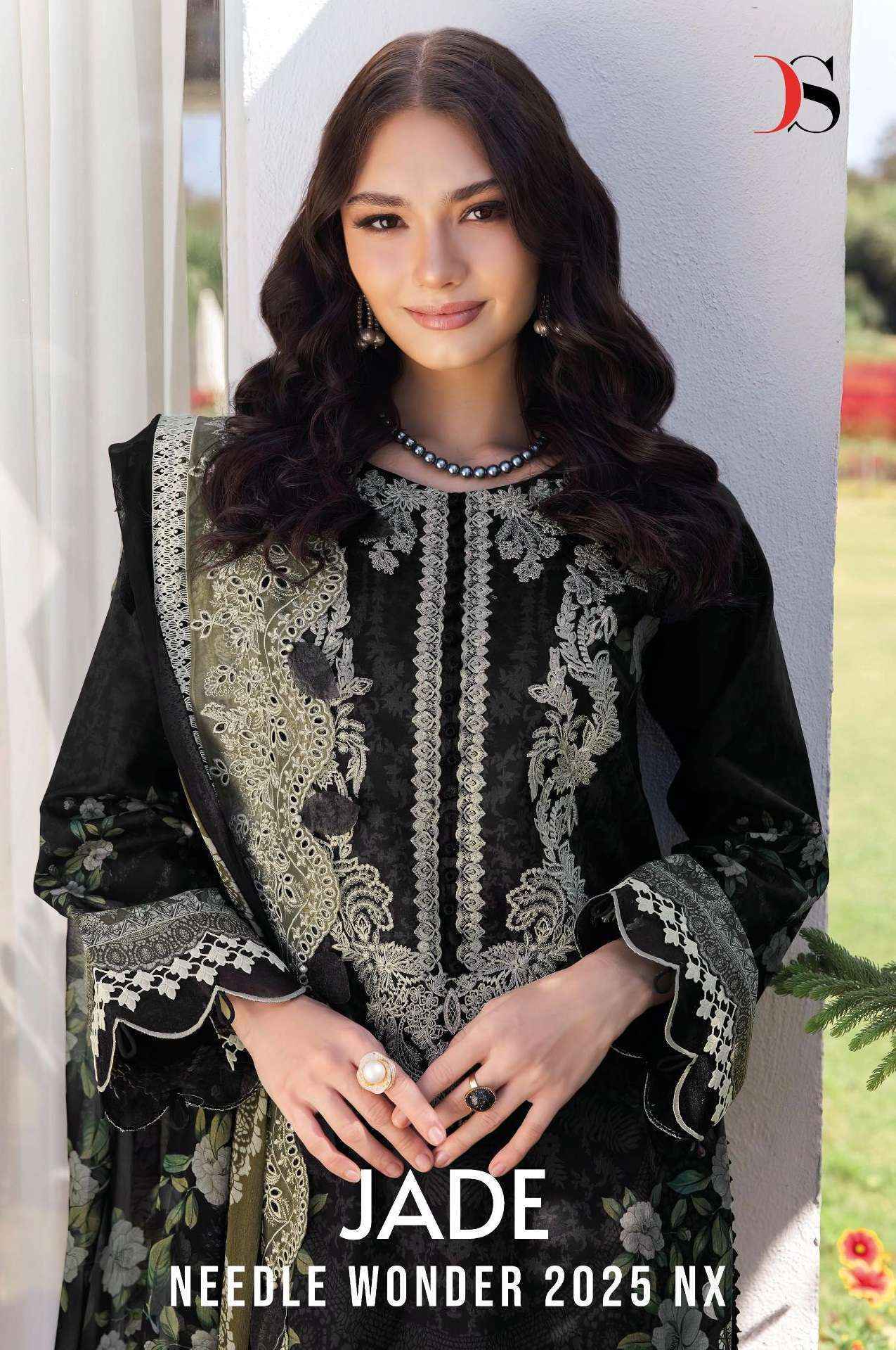 Deepsy Jade Needle Wonder-2025 Nx Cotton Dress Material (6 pcs Catalogue)