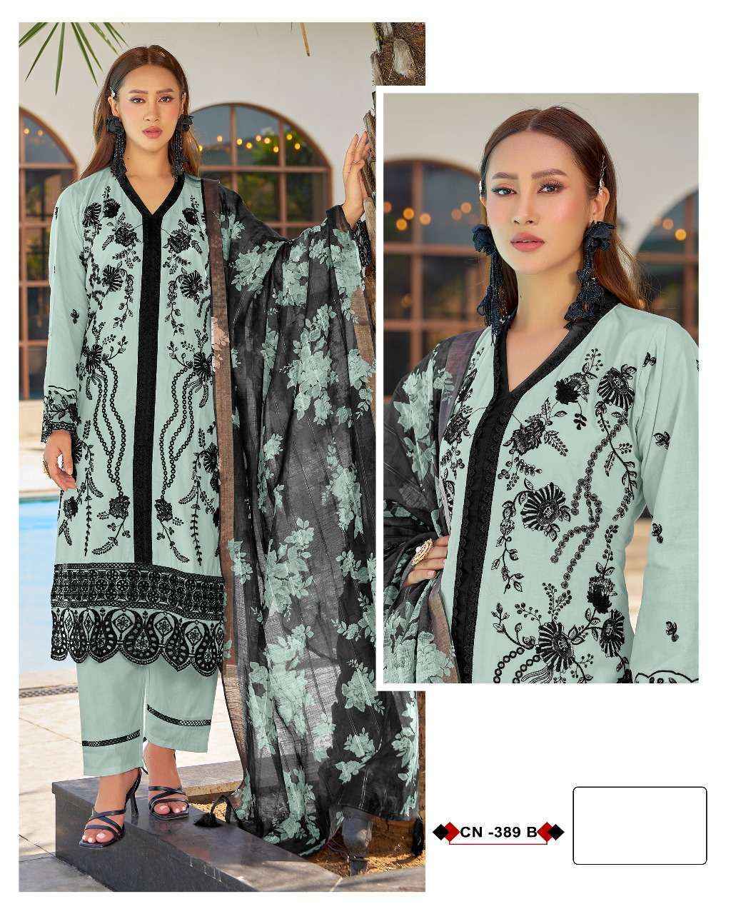 Fepic Crafted Needle Cn-389 Readymade Cotton Dress (3 pcs Catalogue)