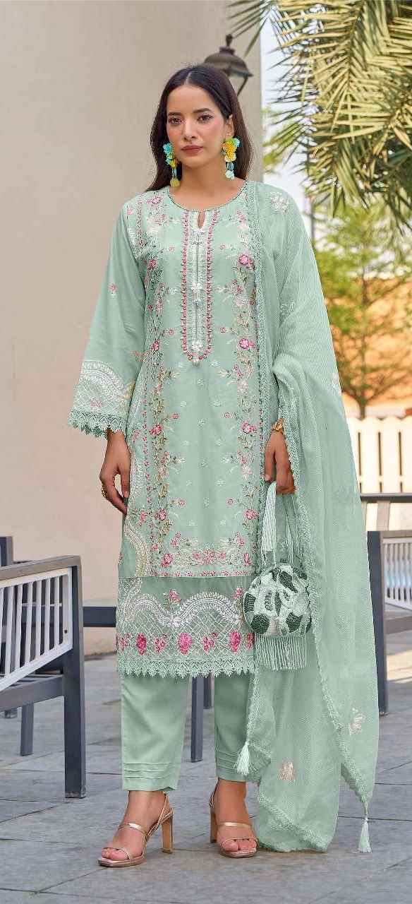 Fepic Rosemeen C-2013 Cambric Cotton Dress Material (3 pcs Catalogue)