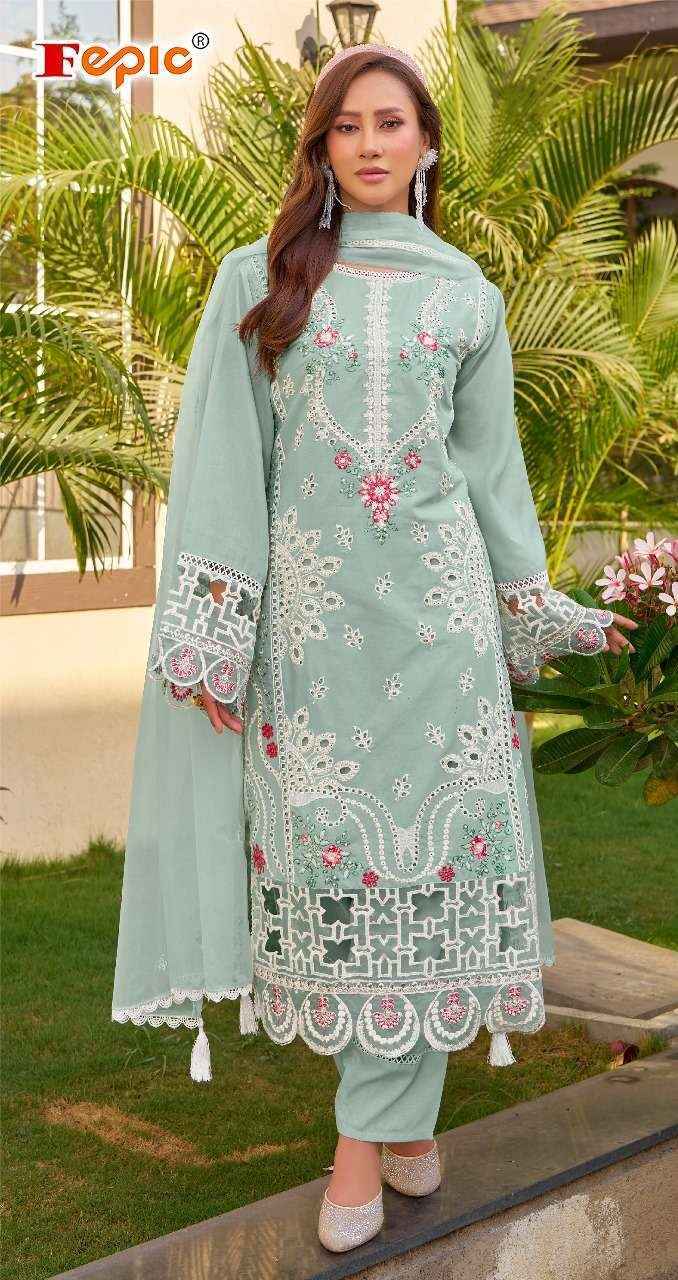Fepic Rosemeen C-2017 Cotton Dress Material (3 pcs Catalogue)
