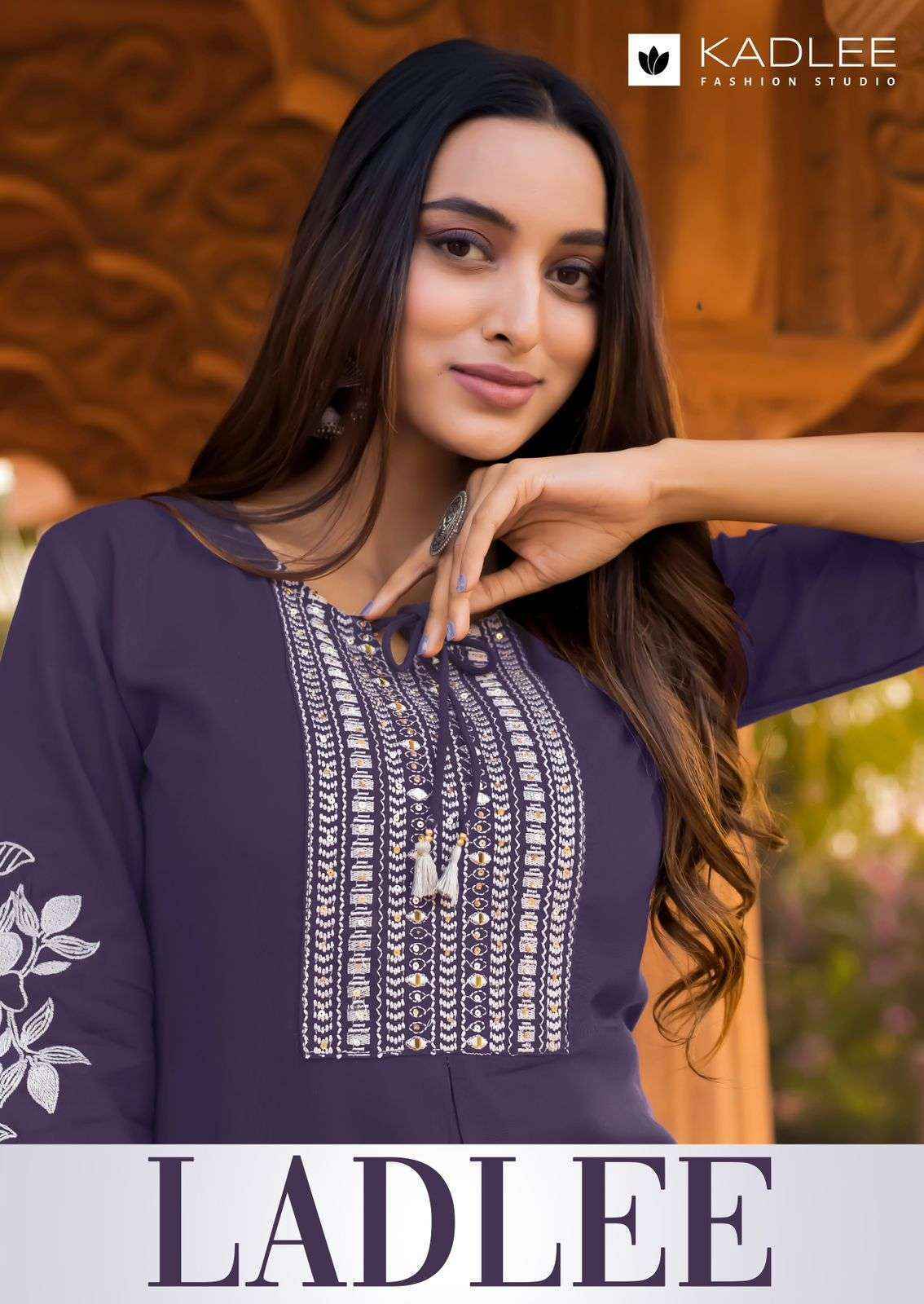 Kadlee Ladlee Rayon Kurti 6 pcs Catalogue