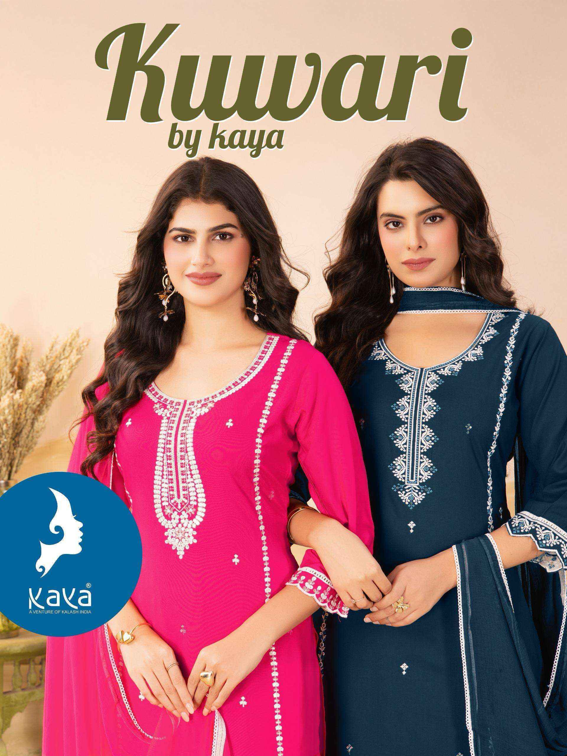 Kaya Kuwari Rayon Readymade Suit (6 pcs Catalogue)