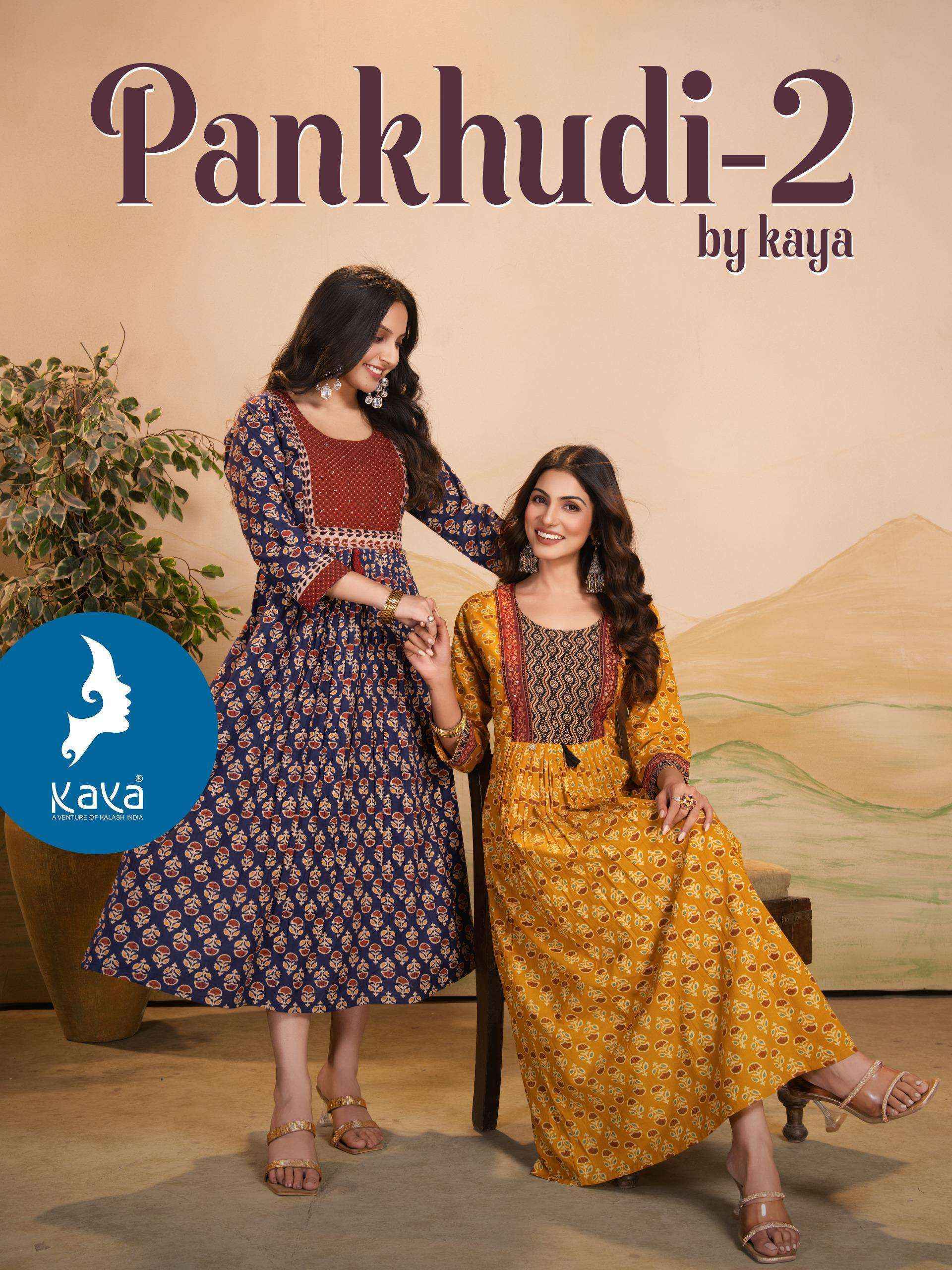 Kaya Pankhudi Vol 2 Cotton Kurti 6 pcs Catalogue