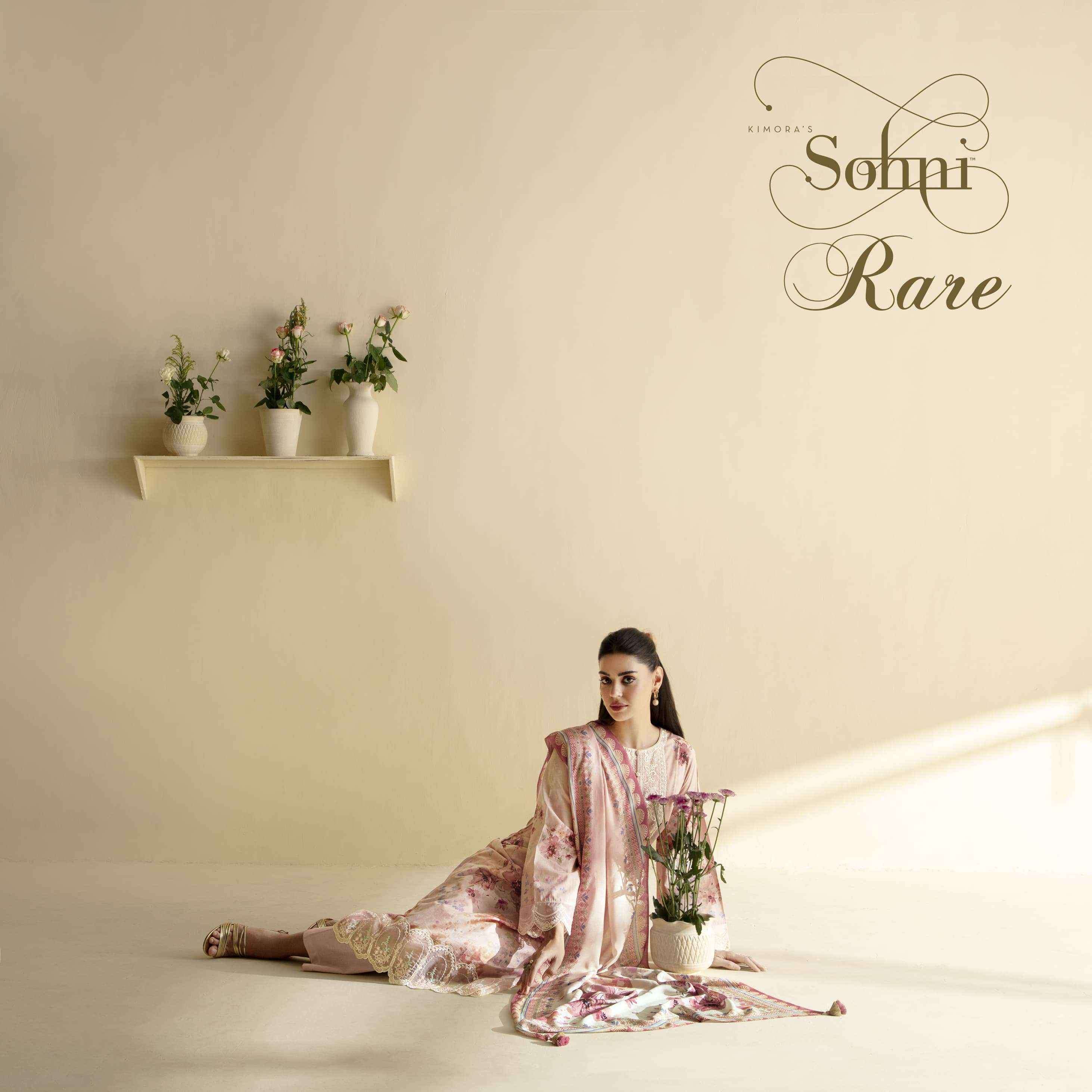 Kimora Sohni Rare Vol-21 Lawn Cotton Dress Material (4 pcs Catalogue)