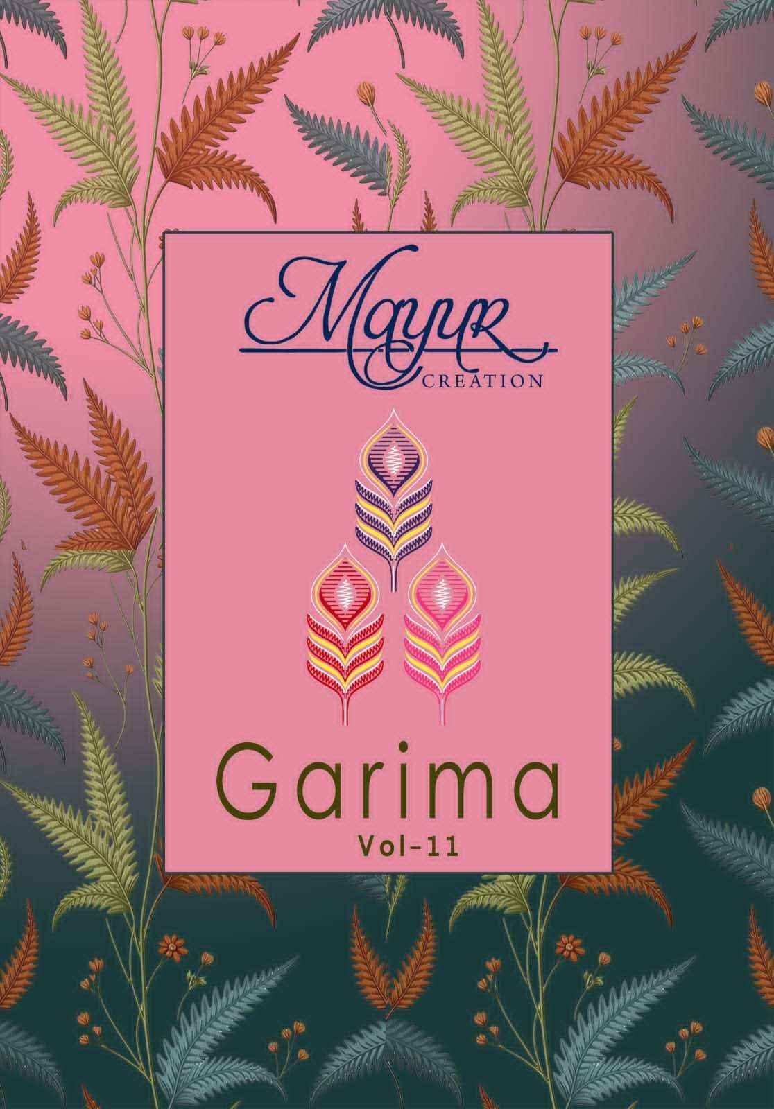Mayur Creation Garima Vol 11 Cotton Dress Material 10 pcs Catalogue