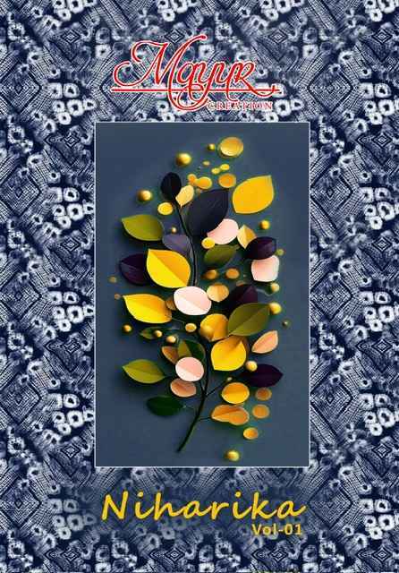 Mayur Creation Niharika Vol-1 Cotton Dress Material (10 pcs Catalogue)