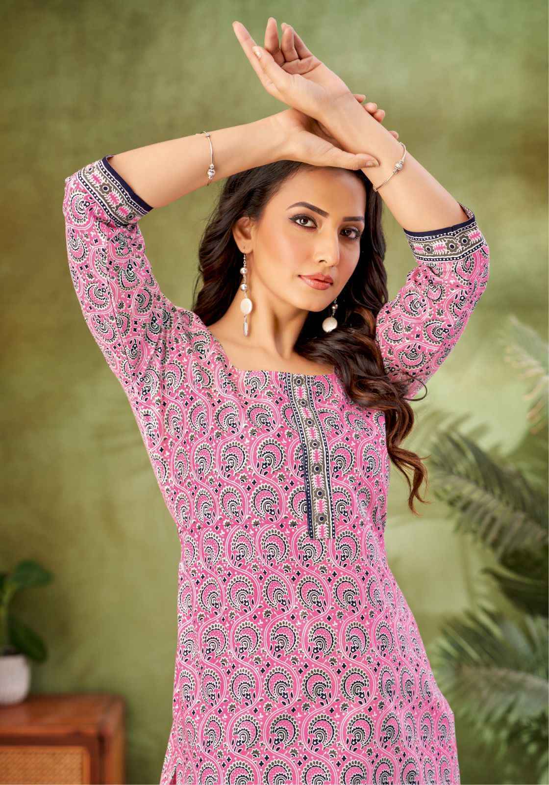 Miss World Choice Khushi Vol-2 Cotton Kurti (10 pcs Catalogue)
