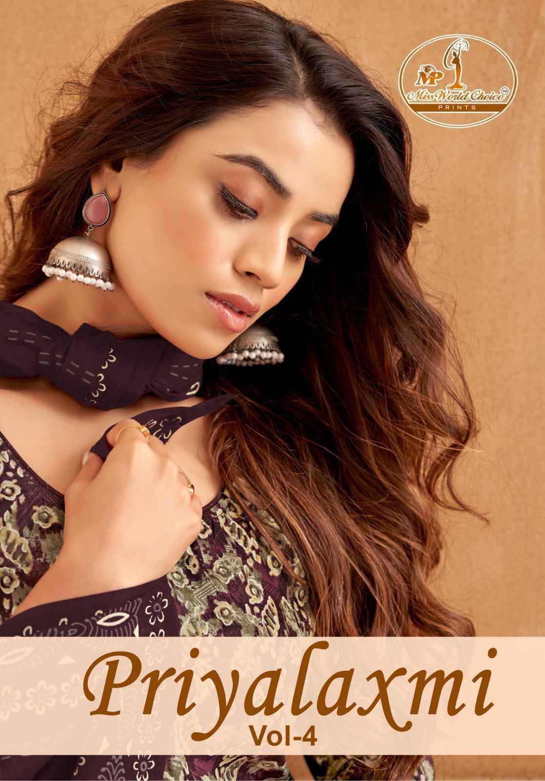 Miss World Choice Priyalaxmi Vol-4 Cotton Dress Material (10 pcs Catalogue)