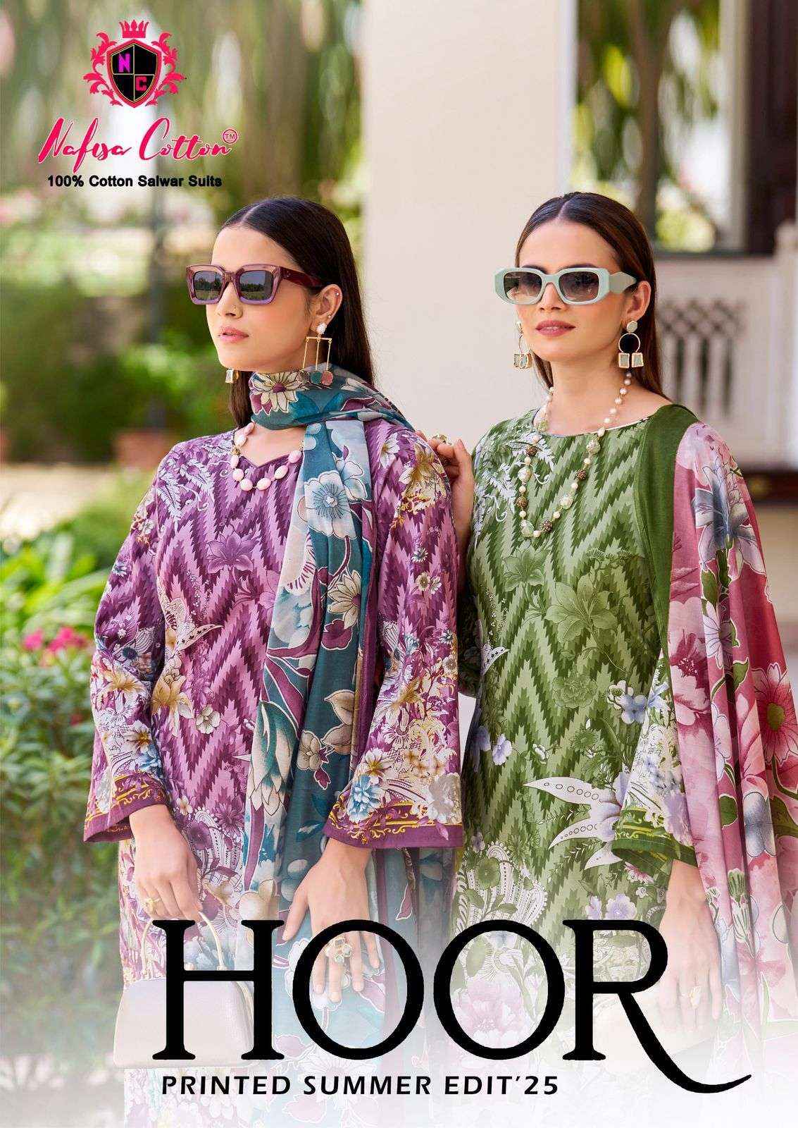 Nafisa Cotton Hoor Printed Summer Edition 25 Cotton Dress Material 6 pcs Catalogue