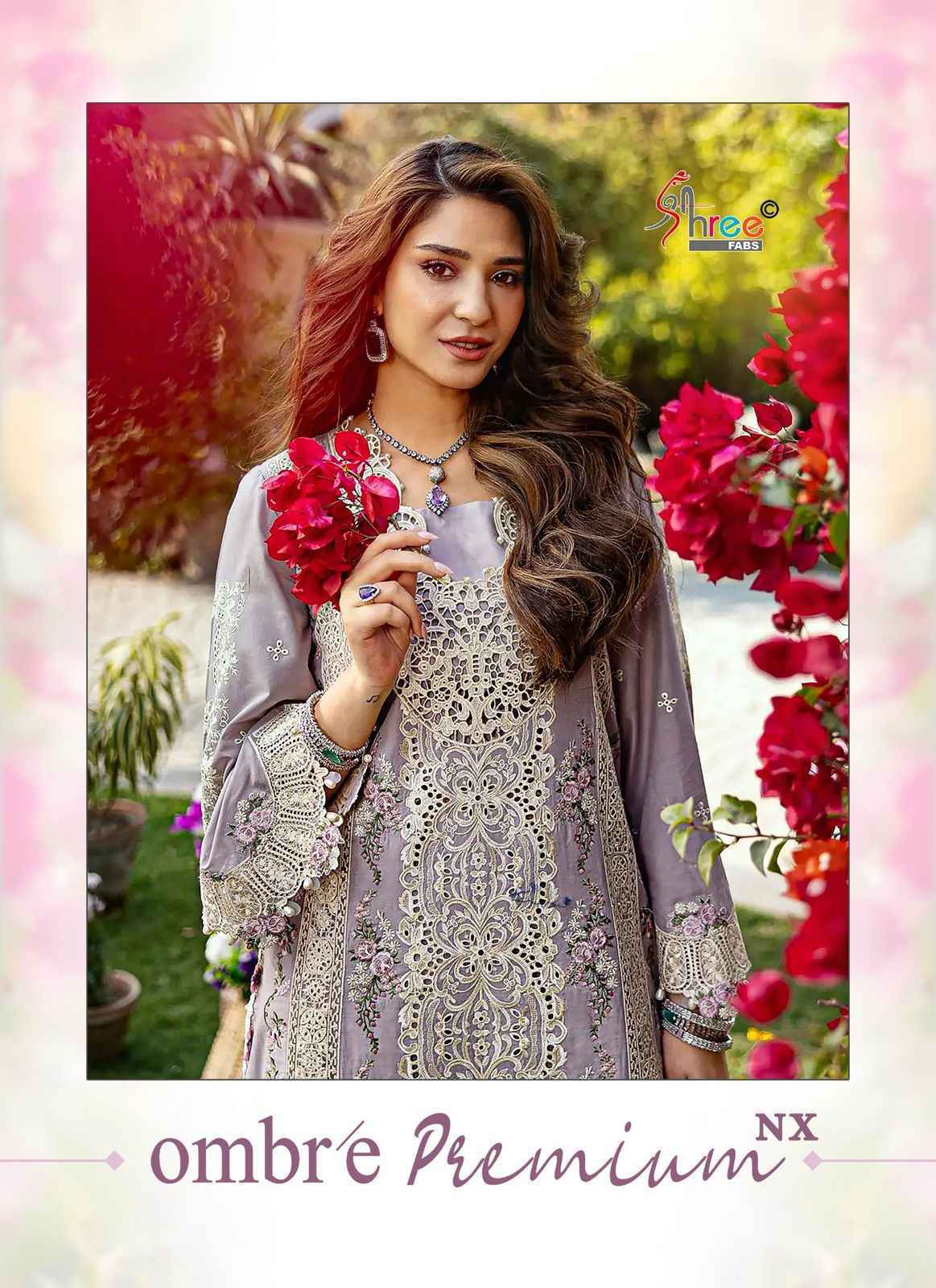 Shree Fabs Ombre Premium Nx Cotton Dress Material (5 pcs Catalogue)