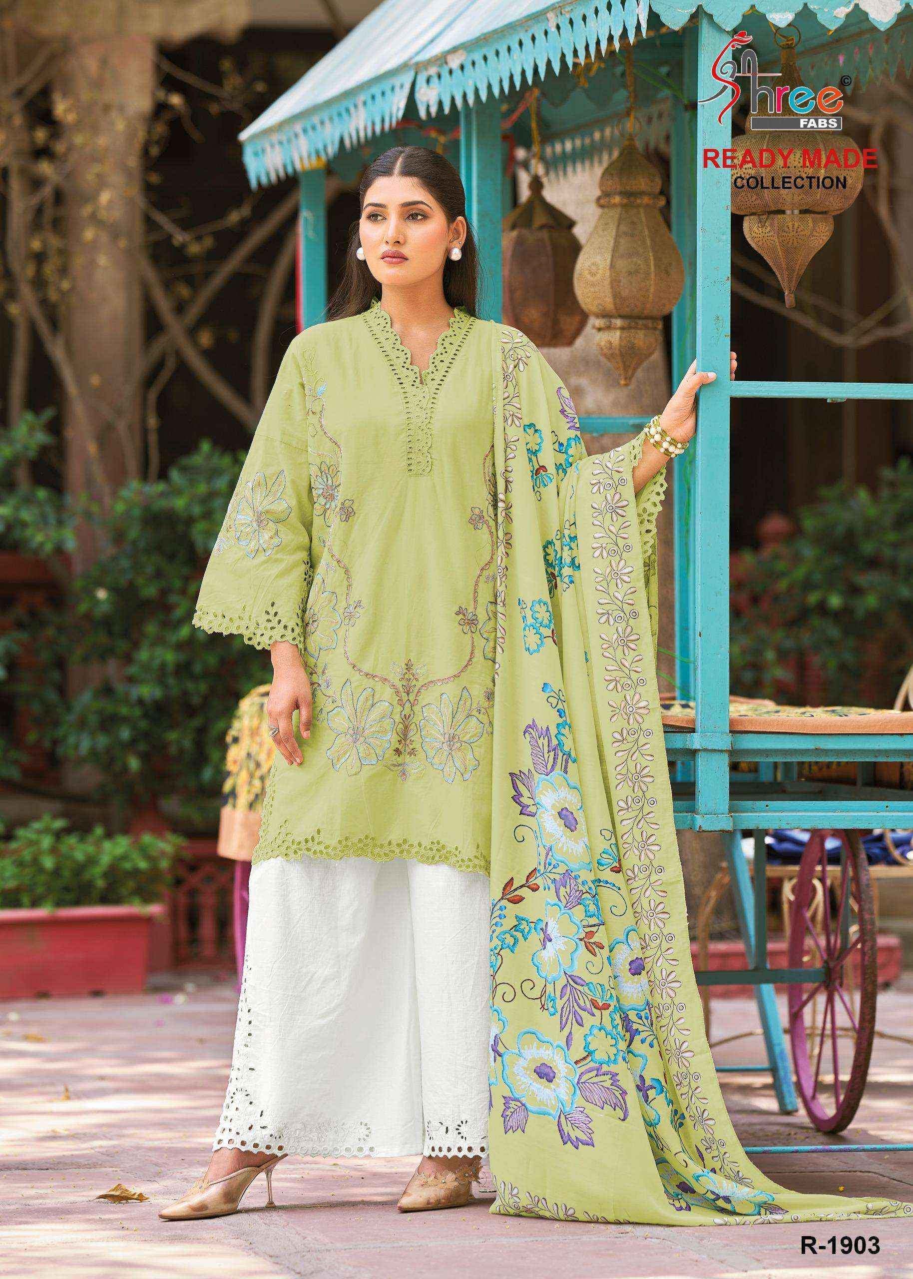 Shree Fabs R-1903 Readymade Cotton Dress (4 pcs Catalogue)