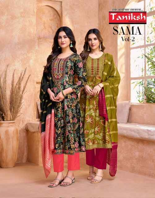 Taniksh Samma Vol-2 Vertical Readymade Suit (6 pcs Catalogue)