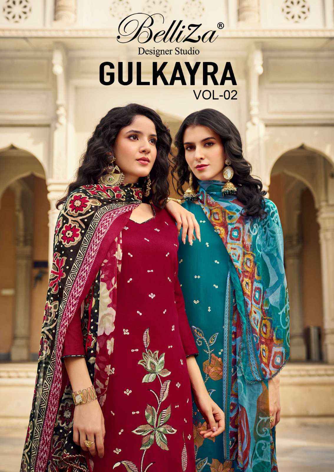 Belliza Gulkayra Vol-2 Jam Cotton Dress Material (8 pcs Catalogue)