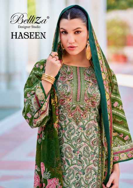 Belliza Haseen Cotton Dress Material (8 pcs Cataloge)