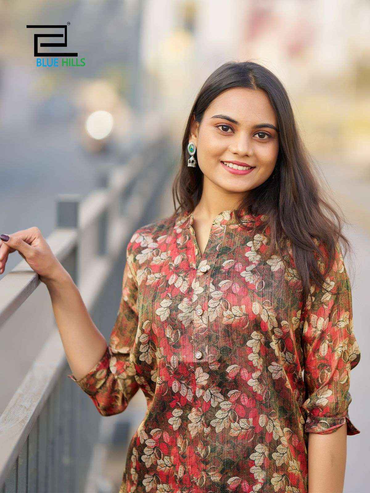 Blue Hills Rashmika Simer Silk Kurti (10 pcs Catalogue)