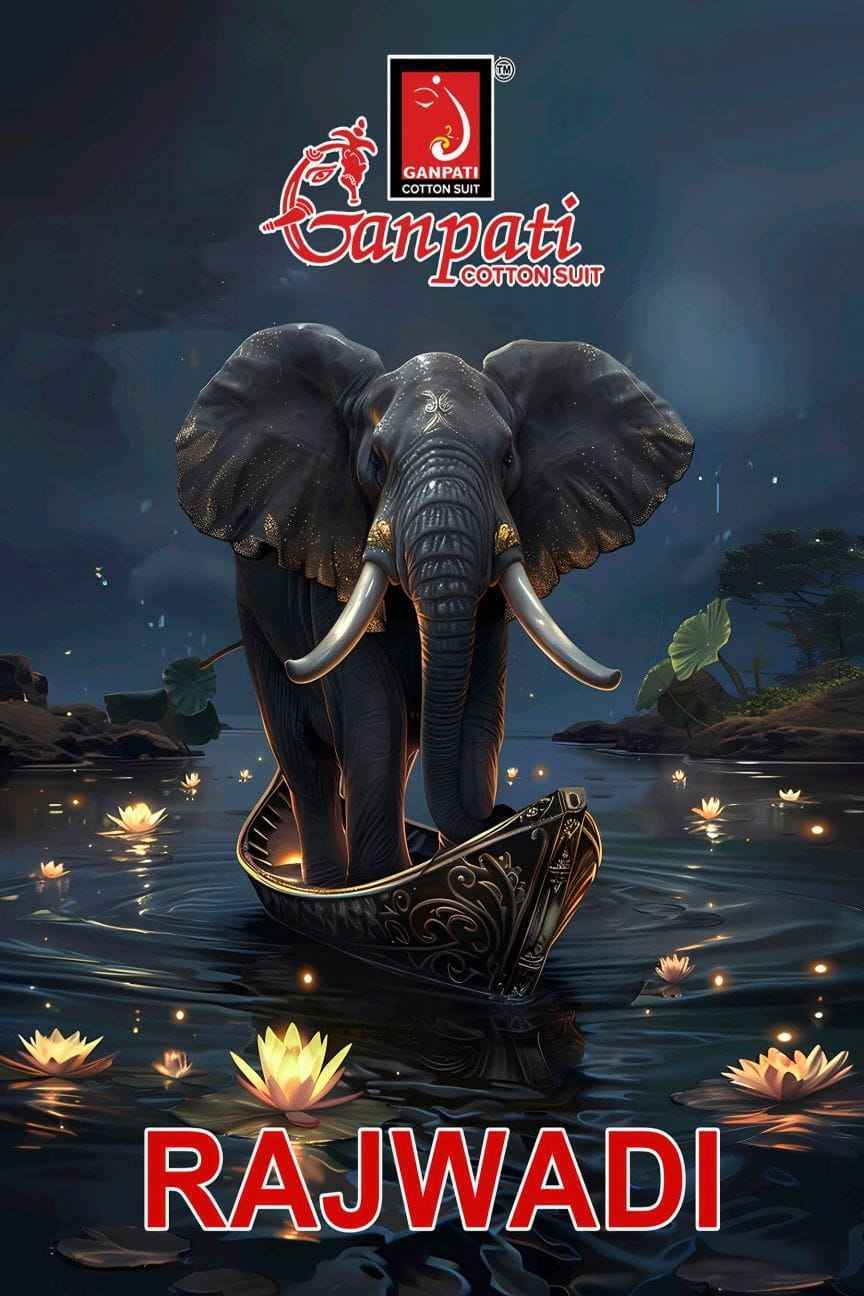 Ganpati Rajwadi Vol-1 Cotton Dress Material (6 pcs Catalogue)