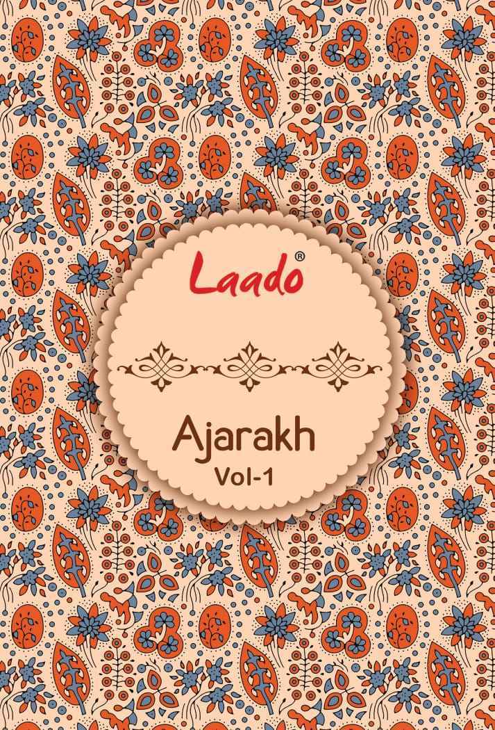 Laado Ajarakh Vol-1 Cotton Dress Material (10 Pcs Catalog)