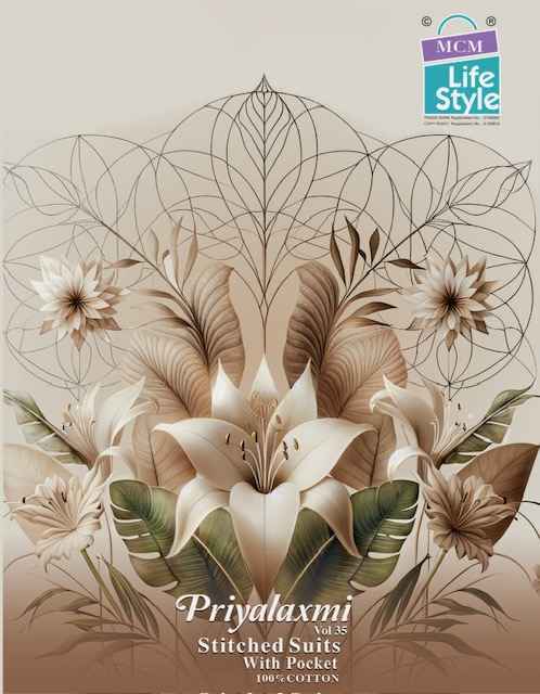 MCM Lifestyle Priyalaxmi Vol-35 Cotton Dress Material (20 pcs Catalogue)