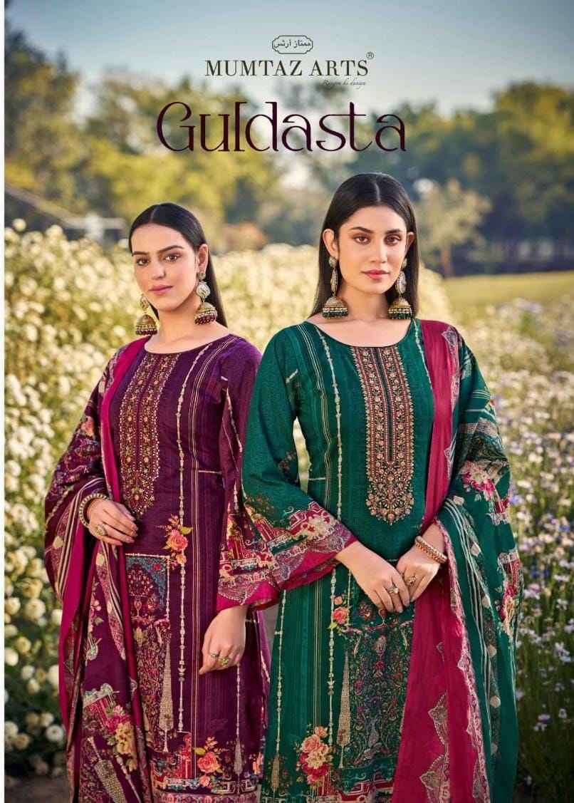 Mumtaz Arts Guldasta Lawn Cotton Dress Material (6 pcs Catalogue)