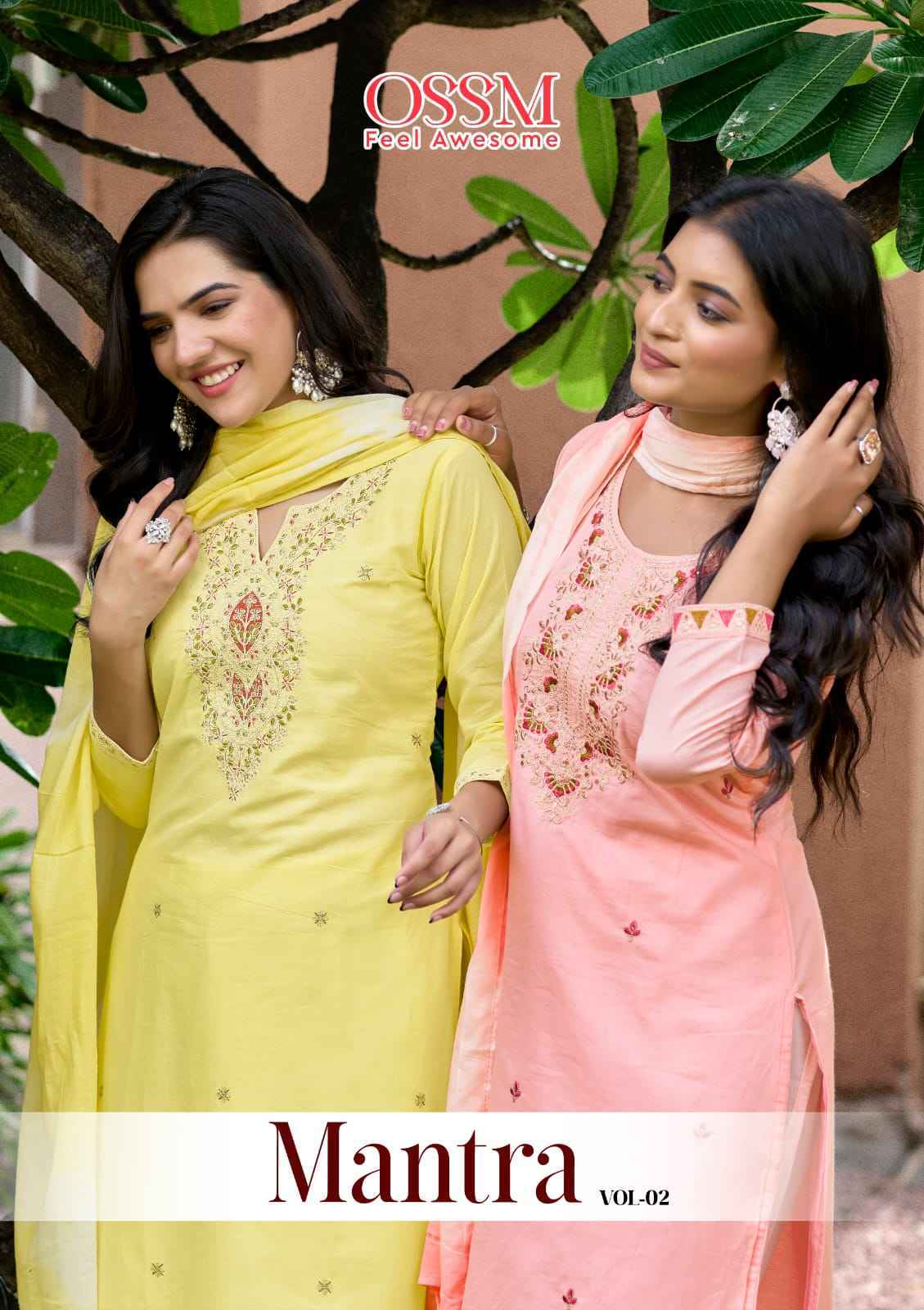 Ossm Mantra Vol-2 Cotton Readymade Suit (6 pcs Catalogue)