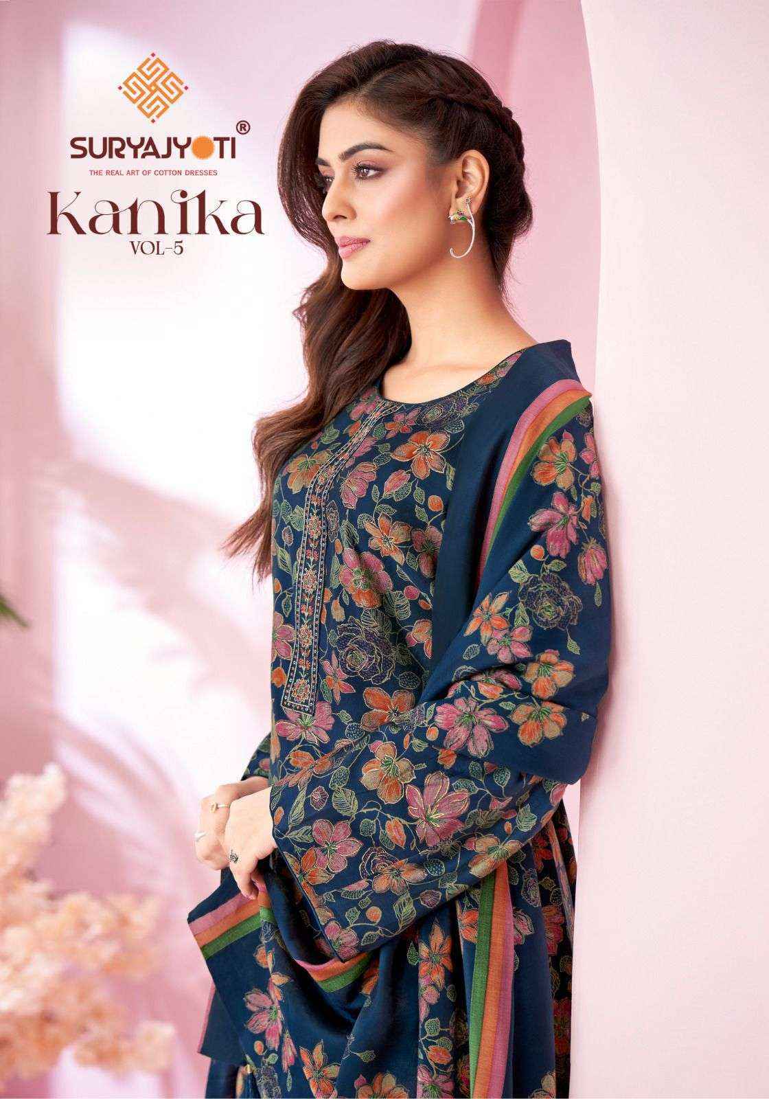Suryajyoti Kanika Vol-5 Modal Dress Material (6 pcs Catalogue)