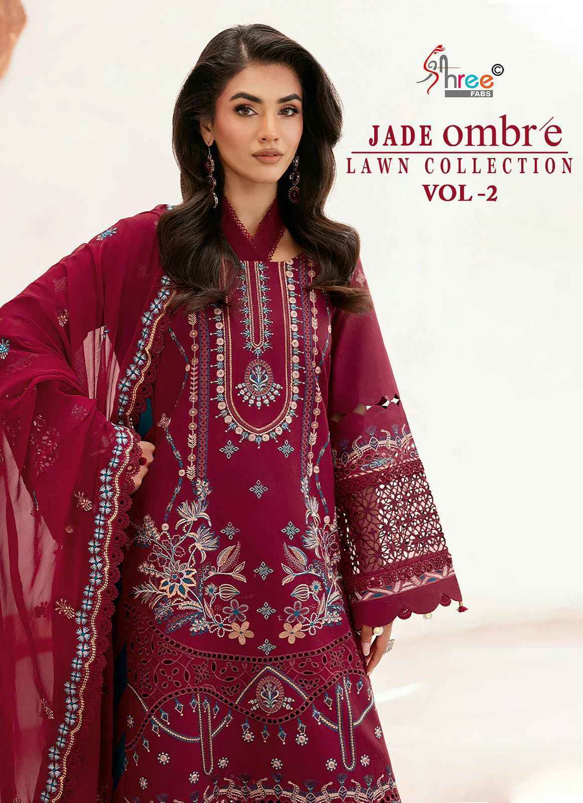 FAB Boneyard Marauder - Red FAB RF英語版3枚 Shree Fabs Jade Ombre Lawn Collection Vol-2 Cotton Dress Material