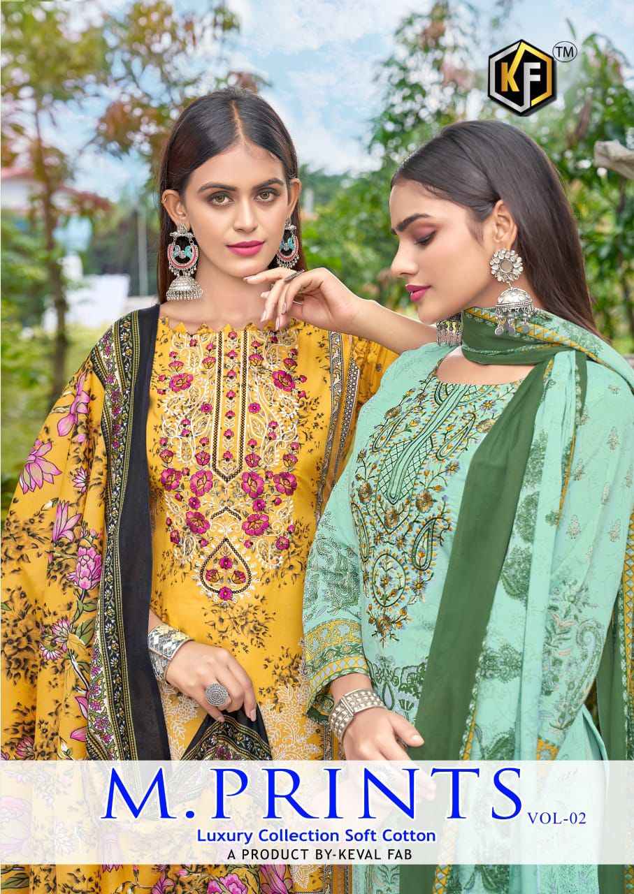 Keval Fab M Print Vol-2 Soft Cotton Dress Material Wholesale Online Mumbai  Surat