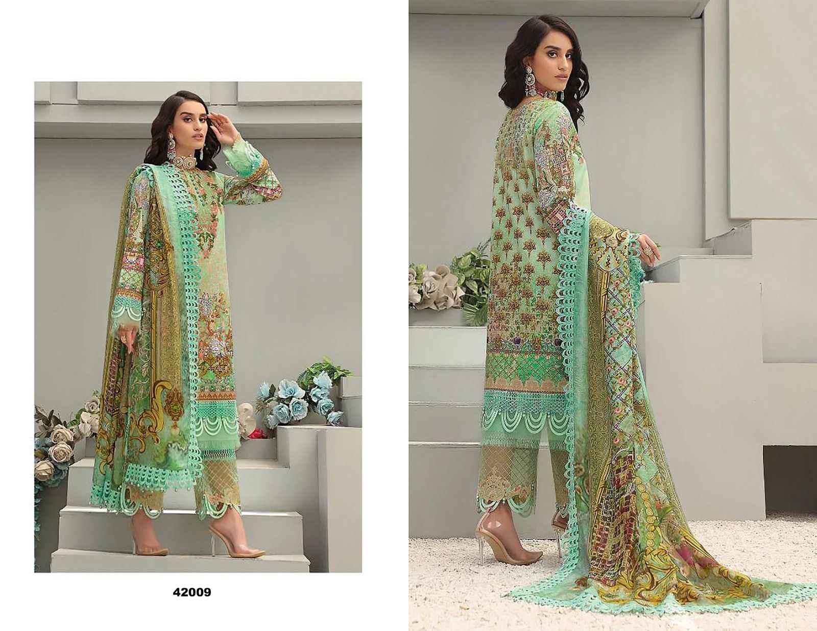 Apana Cotton Razia Sultan Vol 42 Cotton Dress Material 10 pcs Catalogue
