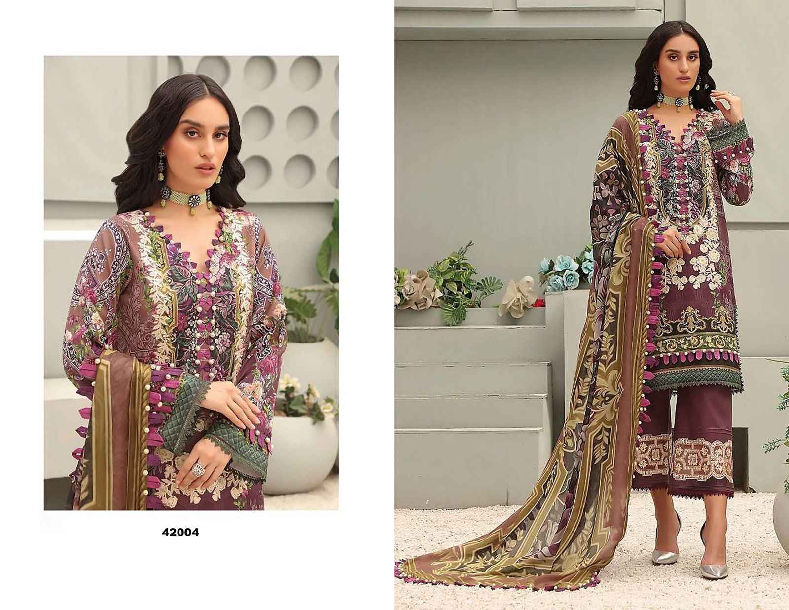 Apana Cotton Razia Sultan Vol 42 Cotton Dress Material 10 pcs Catalogue