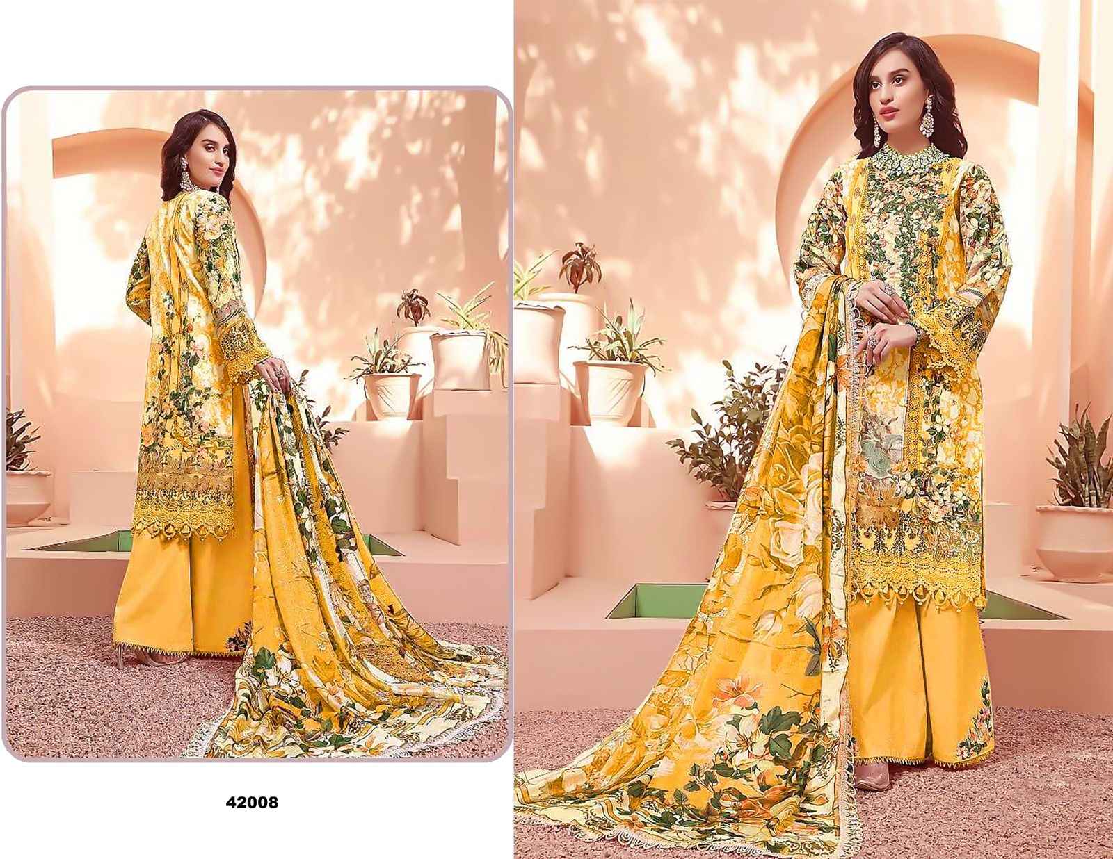Apana Cotton Razia Sultan Vol 42 Cotton Dress Material 10 pcs Catalogue