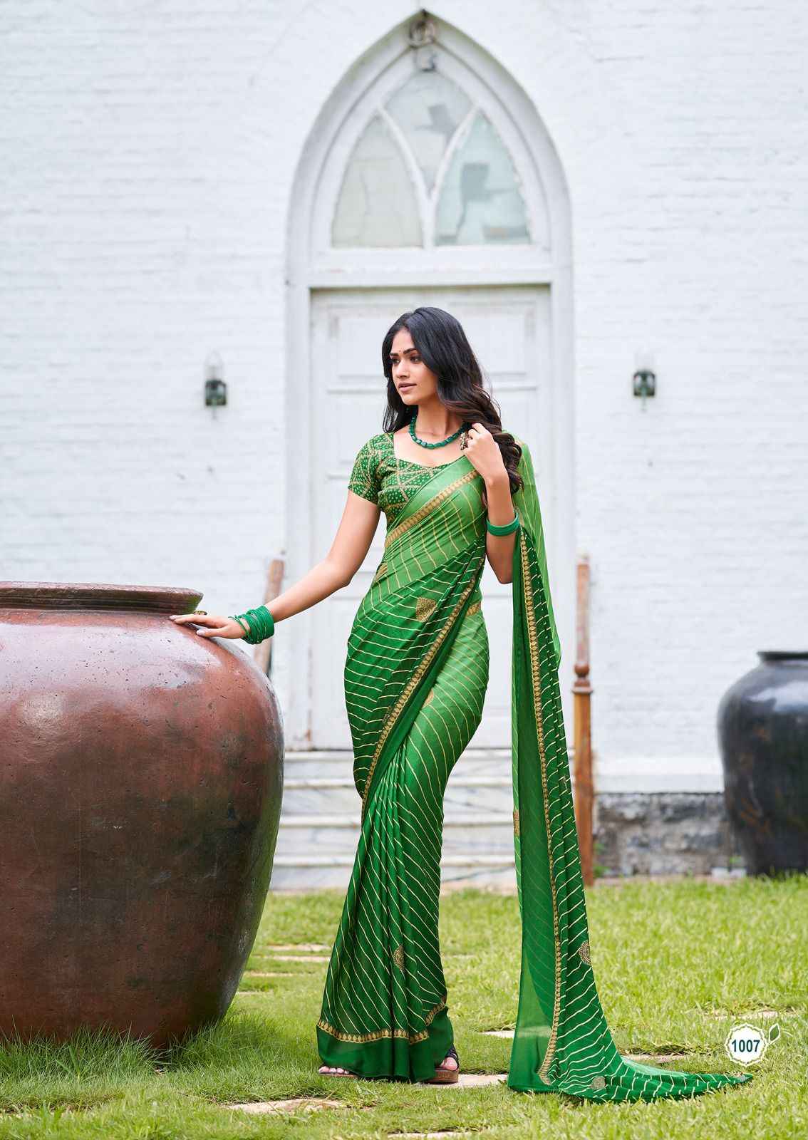 Kashvi Creation Drishyam Fancy Saree 8 pcs Catalogue