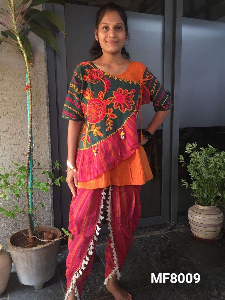 MESMORA KATH PUTALI COLOURFUL EMBROIDERED NAVRATRI WEAR COLLECTION