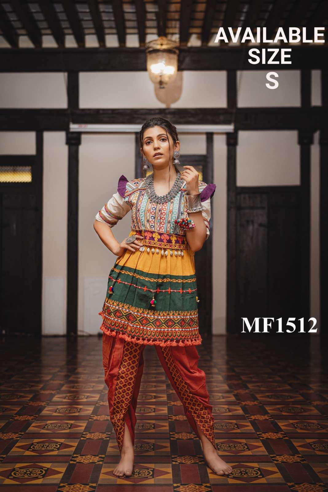 MESMORA KATH PUTALI COLOURFUL EMBROIDERED NAVRATRI WEAR COLLECTION