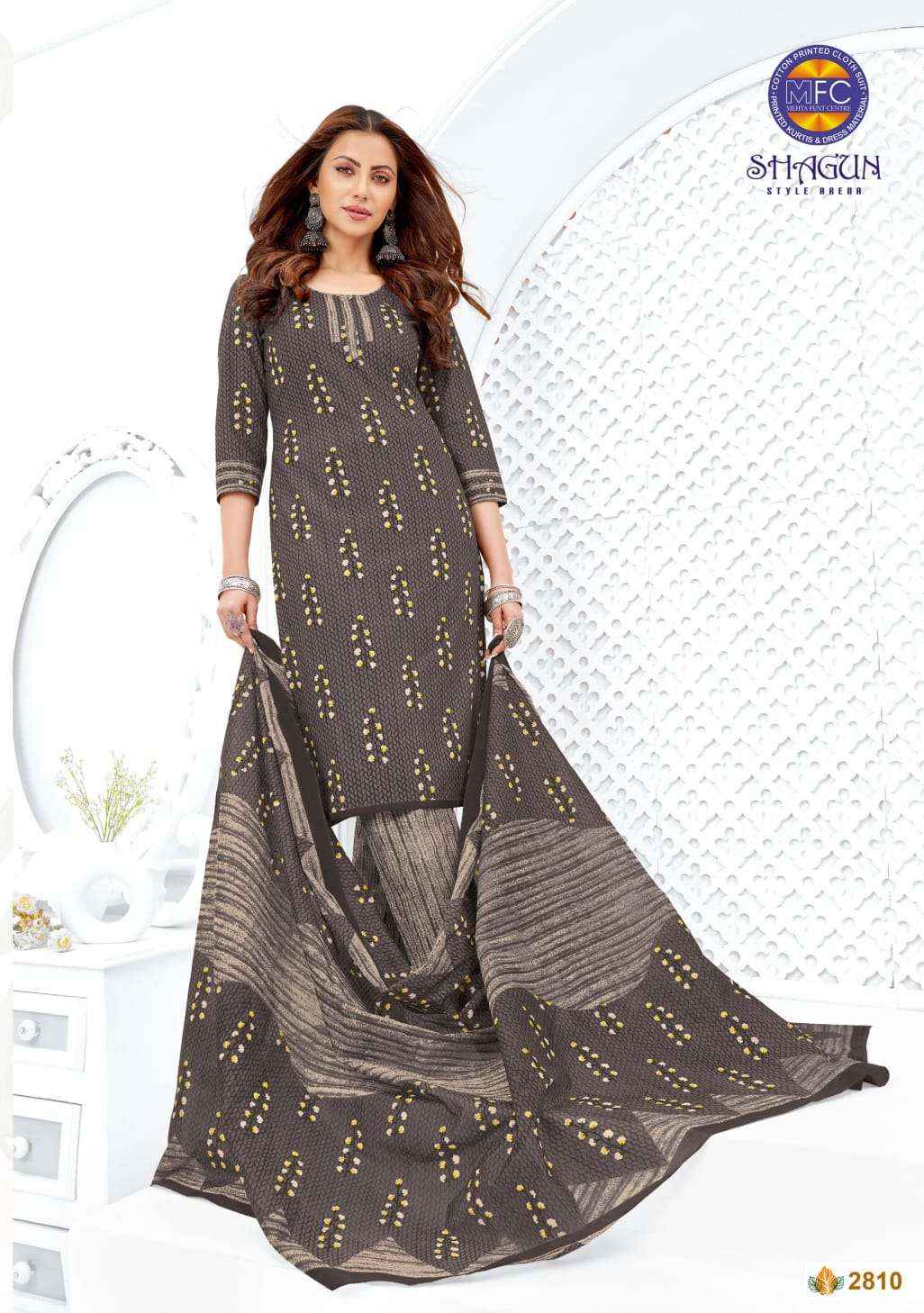 MFC Shagun Vol 28 Cotton Dress Material 20 pcs Catalogue
