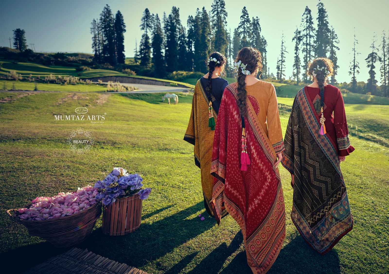 Mmtaz Arts Rango Ki Duniya Shahtoosh Lawn Cotton Dress Material 7 pcs Catalogue