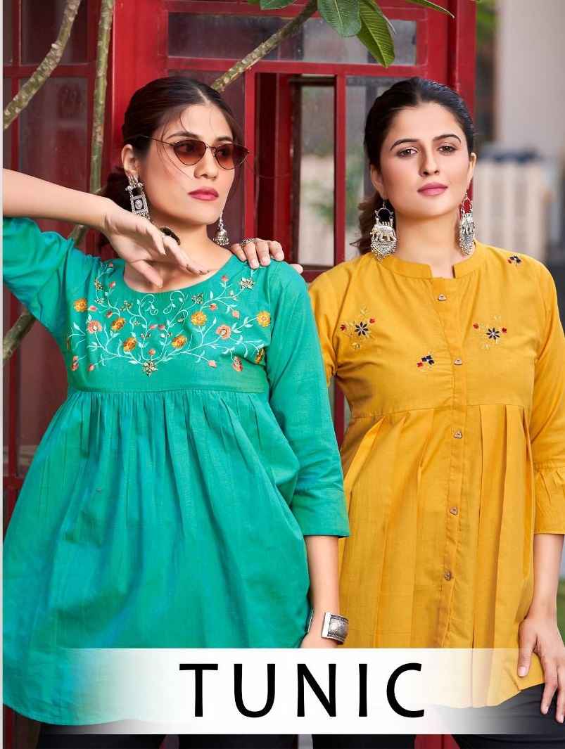 Poonam Designer Tunic Cotton Top