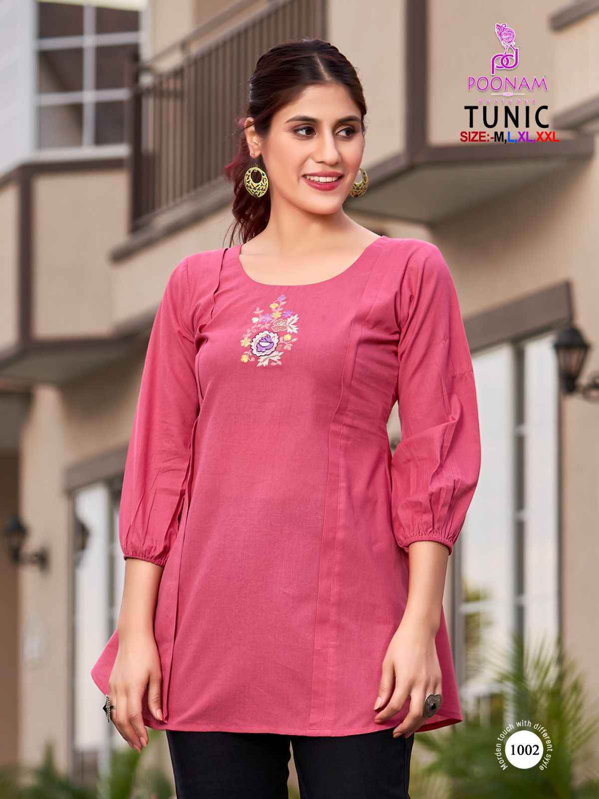 Poonam Designer Tunic Cotton Top