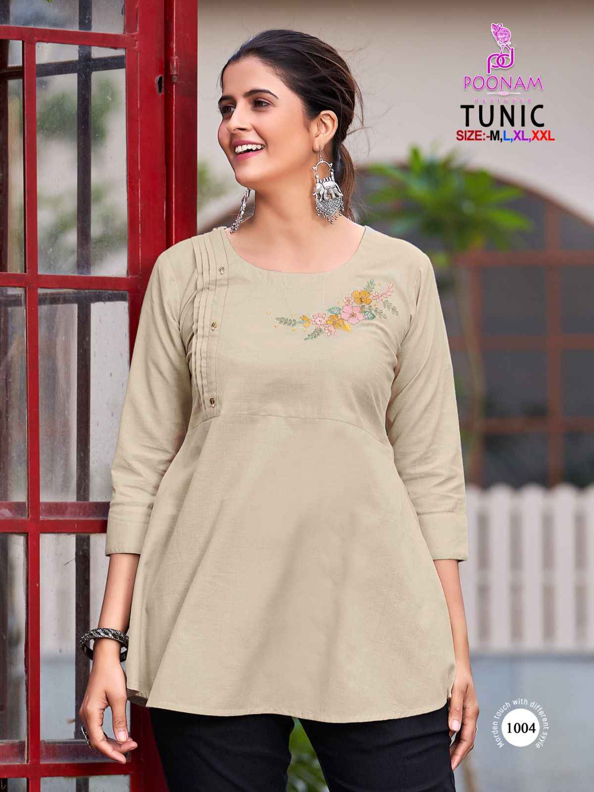 Poonam Designer Tunic Cotton Top