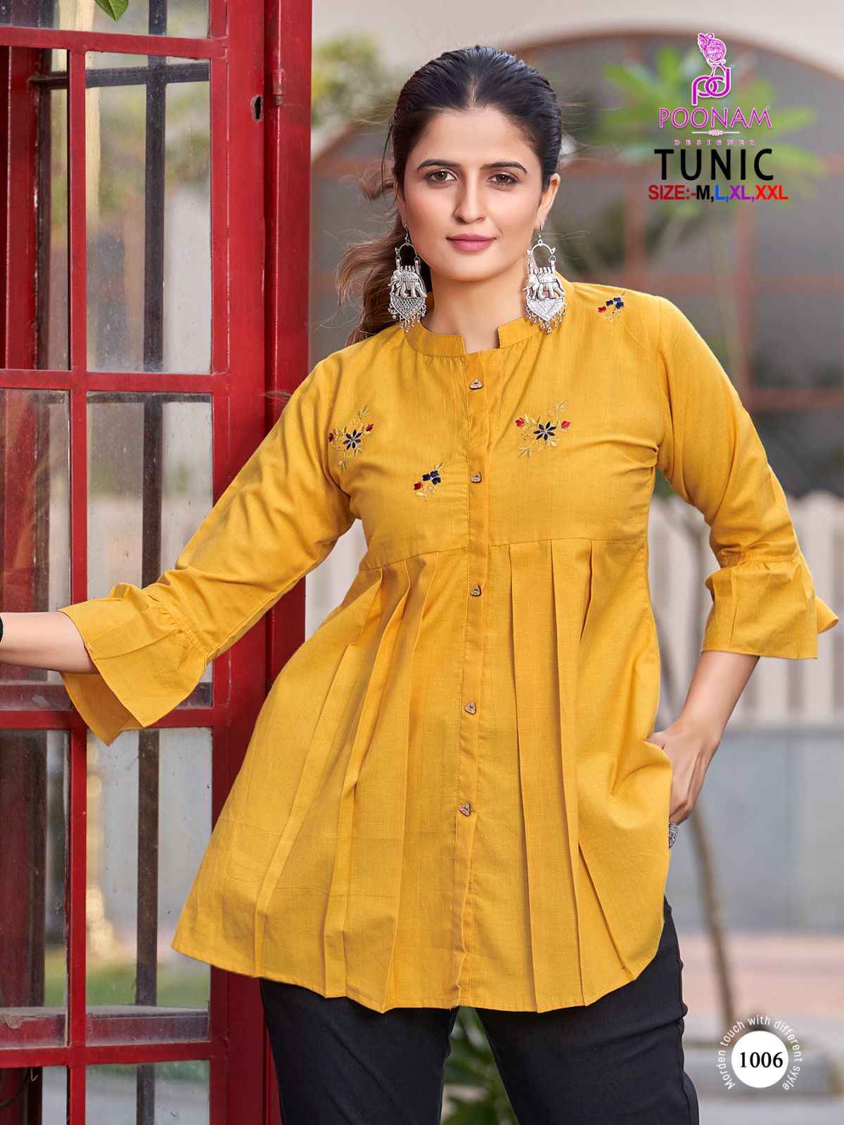 Poonam Designer Tunic Cotton Top