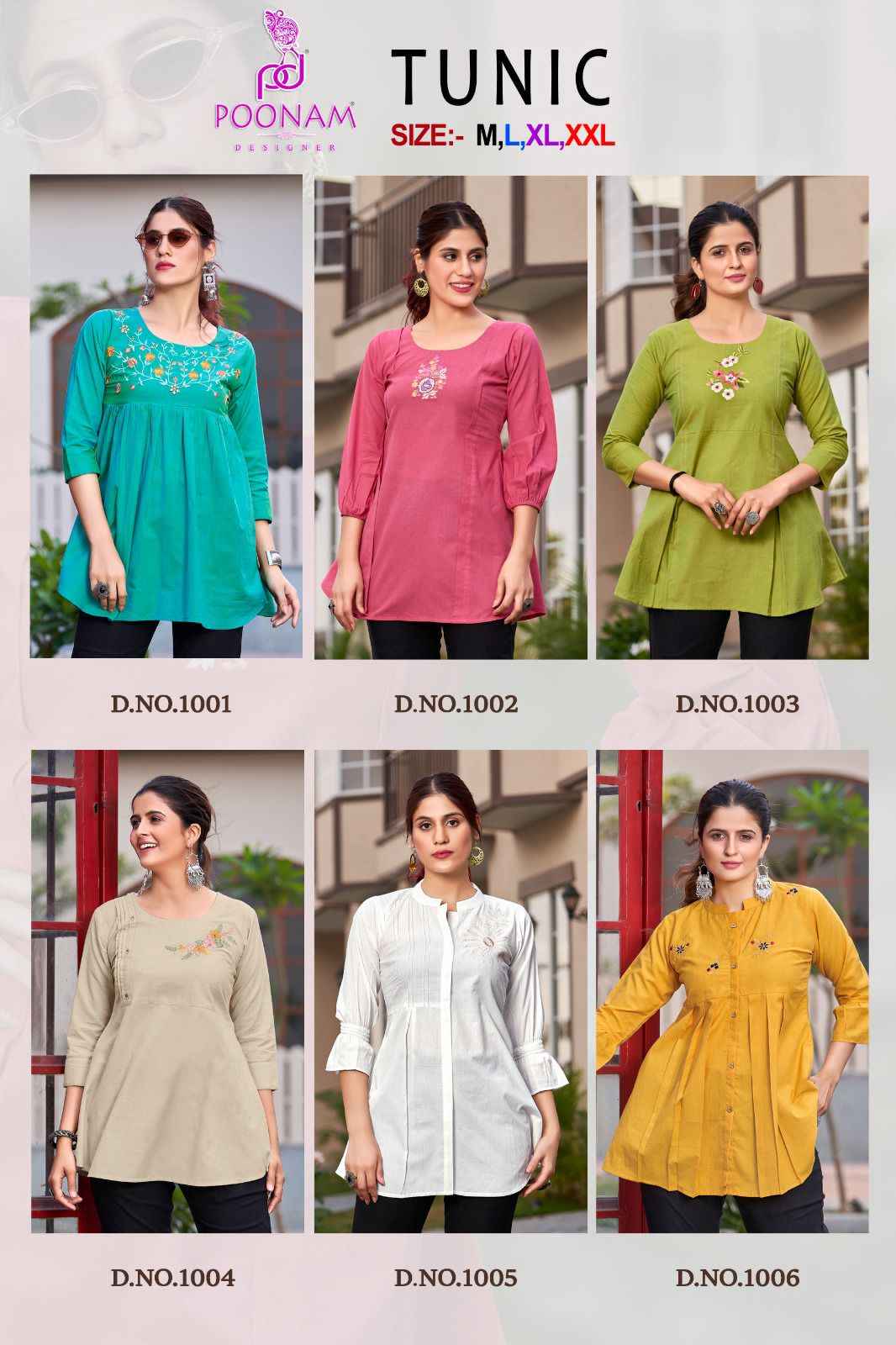 Poonam Designer Tunic Cotton Top