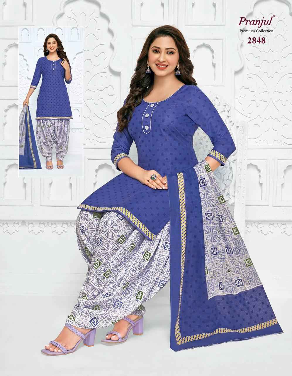Pranjul Priyanshi Vol 28 Cotton Dress Material 36 pcs Catalogue