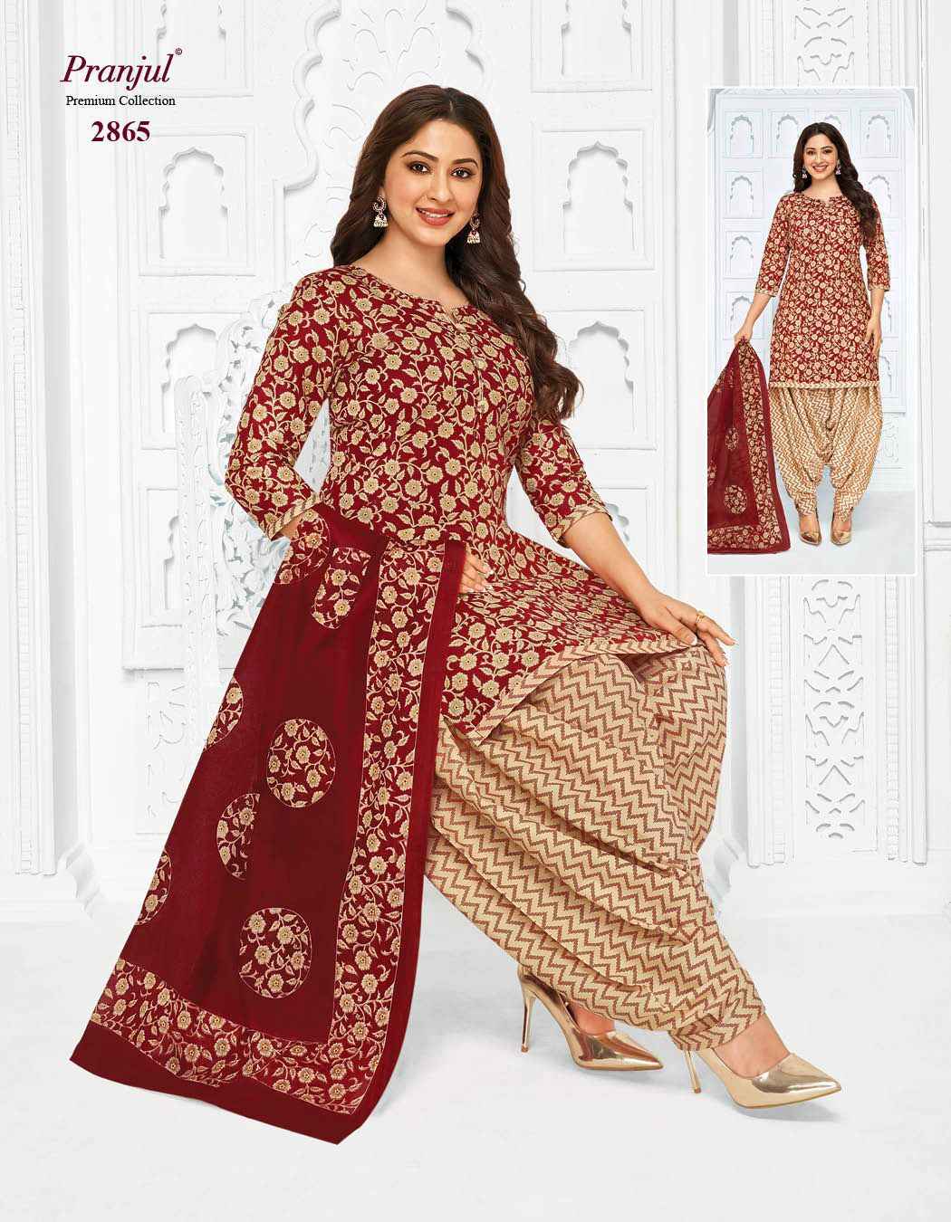 Pranjul Priyanshi Vol 28 Cotton Dress Material Online Cotton Suit