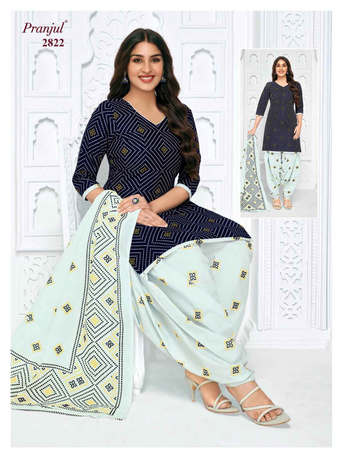 Pranjul Priyanshi Vol 28 Cotton Dress Material 36 pcs Catalogue