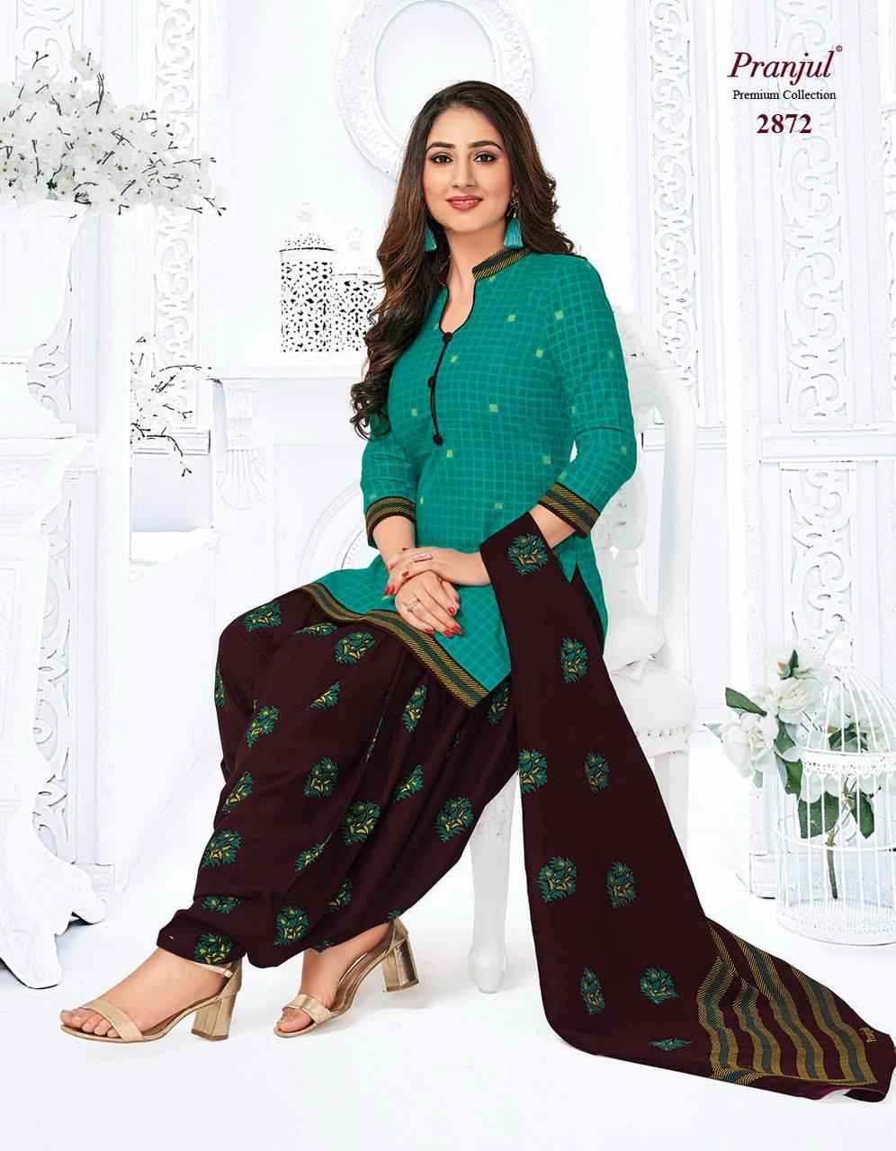 Pranjul Priyanshi Vol 28 Readymade Cotton Dress 36 pcs Catalogue