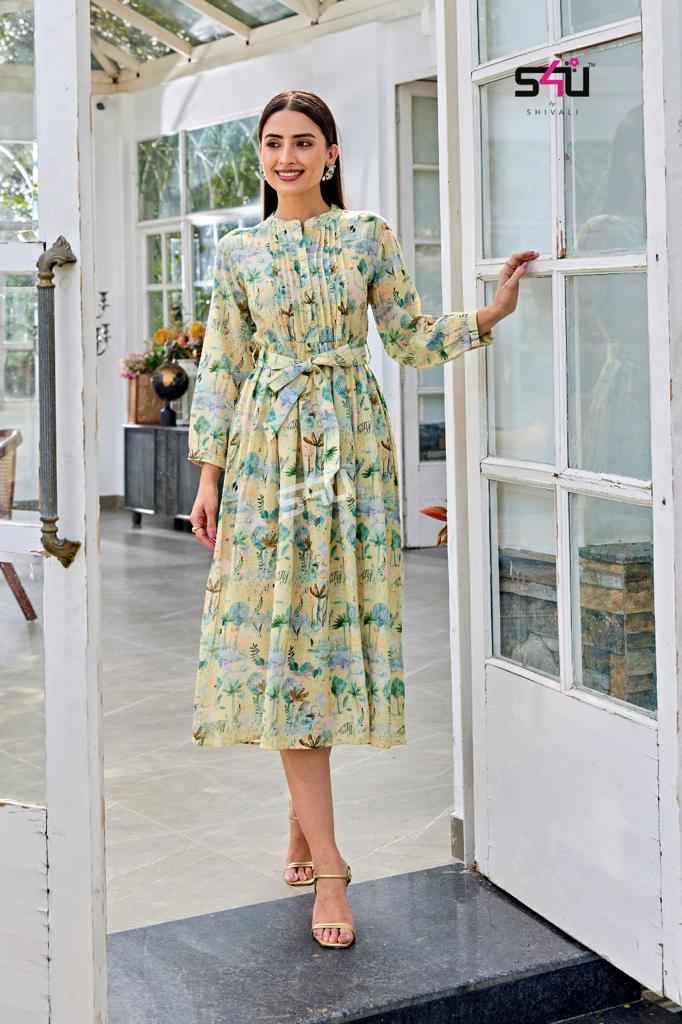 S4U Anokhi Vol 9 Rayon Kurti 6 pcs Catalogue