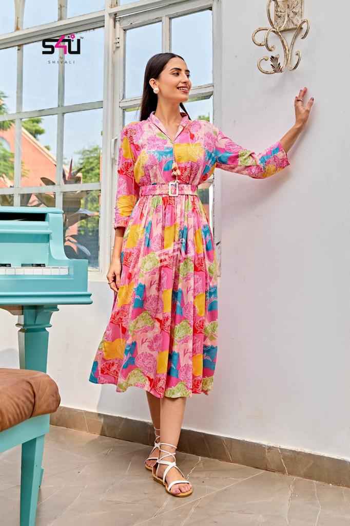 S4U Anokhi Vol 9 Rayon Kurti 6 pcs Catalogue