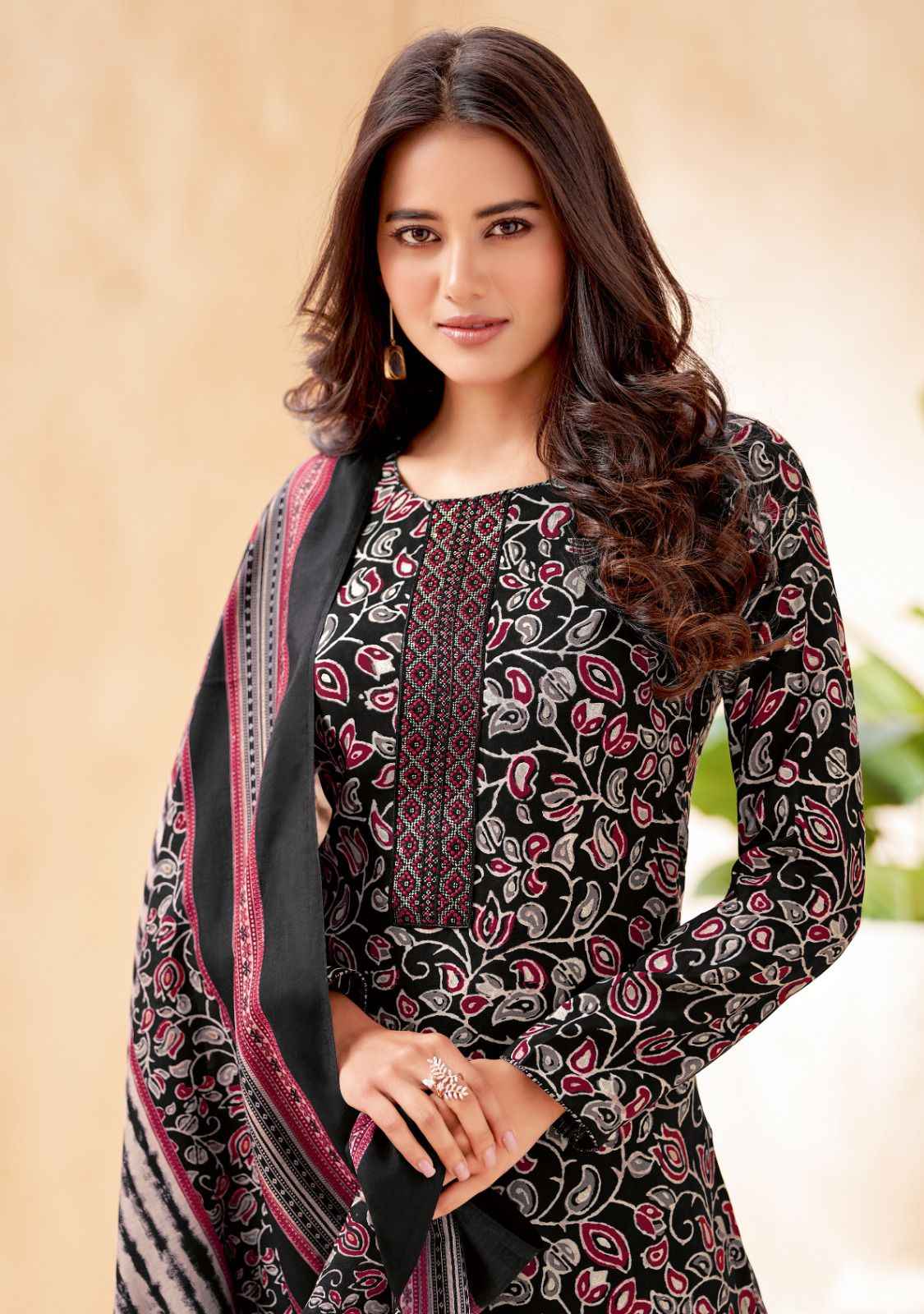 Suryajyoti Pari Vol 1 Modal Silk Dress Material 10 pcs Catalogue